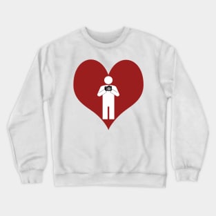 I Love Photography Crewneck Sweatshirt